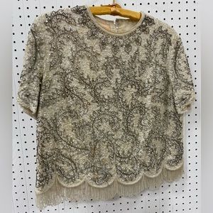 Late 1950’s Beaded Blouse